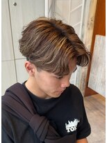 グランデュール 静岡駅前店(GRANDEUR)&nbsp;ニュアンスパーマ/メンズマッシュツイストパーマツーブロック