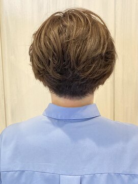 ヘアーリゾートガーデン 南林間店(Hair Resort Garden) オリーブベージュのショート