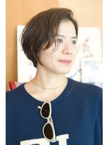 ビュートリアム 鎌倉小町(BEAUTRIUM)&nbsp;クセを活かす大人のナチュラルショートボブ[渡沼一喜]