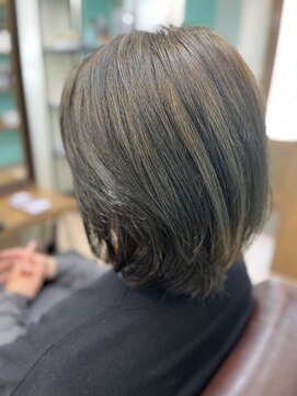 脱☆白髪染め/カーキベージュ