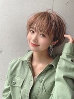 サンドパールス 仙台店(sand PALCE)&nbsp;髪質改善/大人ガーリー/似合わせカット/ショートボブ/前髪/仙台
