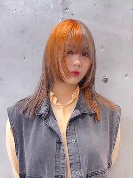 ティアム 渋谷店(Tiam shibuya) イメチェン/ニュアンスカラー/フルバング/似合わせカット