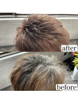 モルト 麻生(molt) 【before after】白髪ぼかし