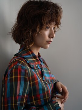 ユニ バイ ミリィ 四日市(uni by mily) 髪質改善パーマ×ボブ×顔周りレイヤー