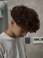 エルマーク 京都駅前(L-MARK)&nbsp;マッシュヘア/波巻きパーマ/men's/スパイラルパーマ