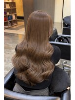 ビグディーサロン(BIGOUDI SALON)&nbsp;Wケアカラー　ミルクティーベージュ