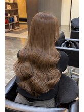 ビグディーサロン(BIGOUDI SALON)&nbsp;Wケアカラー　ミルクティーベージュ