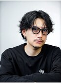 men'shair/波巻きツイストスパイラル/ニュアンスパーマ
