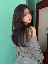 モルト 麻生(molt) ワンホンハイレイヤーカット 韓国ヘア
