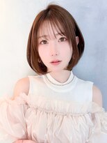 ロンドホットリップ 立川(Lond hot lip)&nbsp;ナチュラルショート/ショートボブ/顔周り/30代40代50代