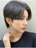 センターパート/コンパクトショート/レイヤーカット