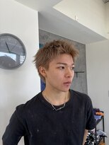 ブレスシイ 大阪梅田(brace SII)&nbsp;メンズ　アクティブショート×ホワイトベージュ