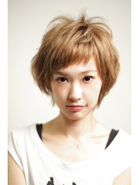 ヘアーメイクジェンテ(hair make gente) GENTE　ショートバング