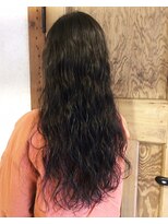 ムードコア(mu;d-Coa) 【mu;d-coa横浜】黒髪ロング しっかりウェーブ