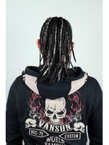 クリップ ジョイント ゴッド(CLIP JOINT GOD)&nbsp;ツーブロックブレイズスタイル