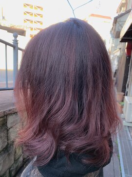 ワンバイワン(ONE BY ONE) バレイヤージュ紫