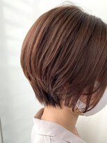 セシルカットフリンジウェーブ×大人かわいい前髪ココアブラウン