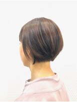 クオリス 上福岡店(QUALIS)&nbsp;ひし形ショート/丸みのある小顔ハンサムショート/30代40代50代