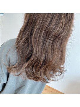 ヘアーデザインスリール(Hair Design THRIRE) 柔らかSカール◎ミルクティーアッシュ/フレンチガーリー