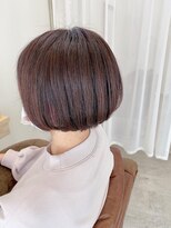 アドラーブル 女池店(adorable) 30代40代★大人耳掛け☆無造作カール×ヘルシーショート