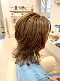 ☆大人美髪ミディアムウルフレイヤー☆