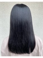 ヘアーメークアップ オオシマ(Hair-Make up oshima) 美黒髪つやつやストレートパーマ