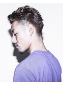 ビジネスカジュアル20代30代黒髪暗髪爽やか系ツーブロック