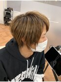 時短アイブロウ_センターパート, サイドパート,韓国マッシュ