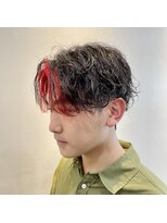 イーチ ディー ヘアーアンドトータルビューティー(each dee hair&total beauty) ミストバング×センターパート×ツイスパ