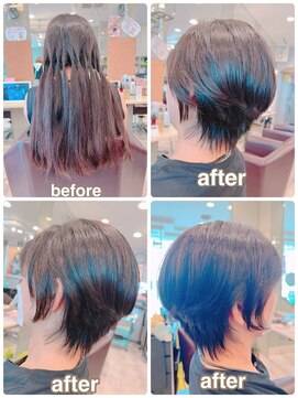 エメールヘア(aimere hair) 超ロングヘアから可愛いショートボブに