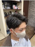 アップバングスタイル