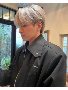 ベル 表参道Terrace(Belle) 【お客様ヘア】人気センターパート！カルマヘア&ホワイトカラー