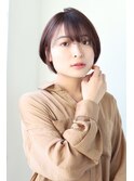 丸みショートボブ