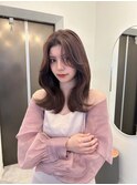 【柿本真優】顔まわりカット/韓国ヘア