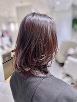 ステア ケース(stair case)&nbsp;韓国　ミディアム　レイヤーカット