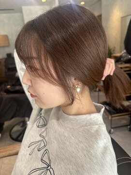 ベルプロッドバイアルター 千葉(bel. prod by aL-ter) 【bel.高野】切りっぱなしボブ/エアリーロング/ピンクブラウン