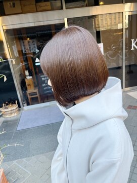 キニ(KINI) 艶髪ボブスタイル　ナチュラルボブ