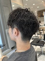 ガリカ(Gallica kinshicho)&nbsp;有坂映哉】男の色気波巻きパーマ/束感ウェットスタイル