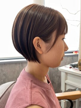 ティダスマイル ふじみ野店(tida smile) 大人かわいい襟足スッキリコンパクトショート