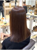 こだわり縮毛矯正で理想の艶髪に！◎