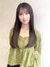 カット+髪質改善カラー+MILBON3stepトリートメント