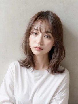 ニスル 上尾店(NISURU) 似合わせカット/大人ガーリー/ダークアッシュ/着物/上尾/上尾駅