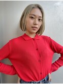 金髪ボブ/金髪ショート