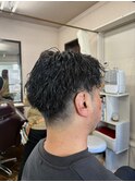 ツイストスパイラルパーマ/メンズショート