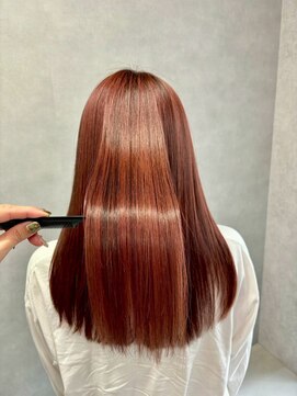 ウル バイ ドット(ulu by dot.) 【仁藤】髪質改善トリートメント/オレンジピンク[町田駅]