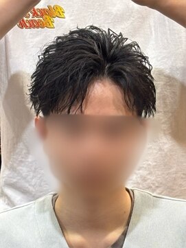 ハイパー(HYPER) フェザーショート『メンズ/パーマ/フェザーパーマ』