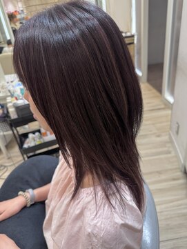 ボネッカ 鶴見(BONECCA) シークレットハイライト♪ピンクブラウンカラー【上岡】