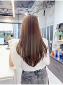 30代/40代/50代/大人ヘア/長め前髪/髪質改善/地毛風ストレート