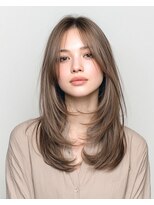 トワ 仙台店(toi)&nbsp;【韓国・レイヤー】透明感ミルクティー・レイヤー・ハイレイヤー