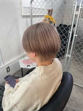 エデンユートピア(EDeN utopia) #メンズカット#カラー#ミルクティーベージュ